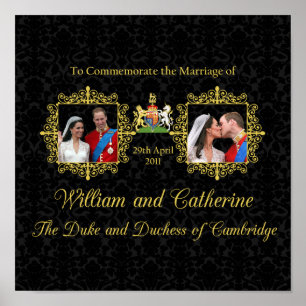 Royal Wedding - William und Kate Poster