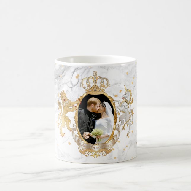 ROYAL WEDEDING KISS, HARRY+MEGHAN KAFFEETASSE (Mittel)