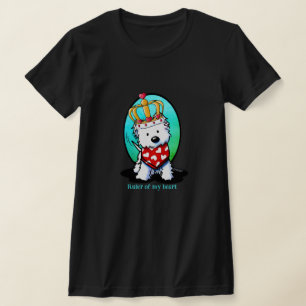 Royal Westie Hund KiniArt T-Shirt