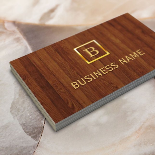 Royal Wood Stripes Plastic Chirurgen Business Card Visitenkarte (Von Creator hochgeladen)