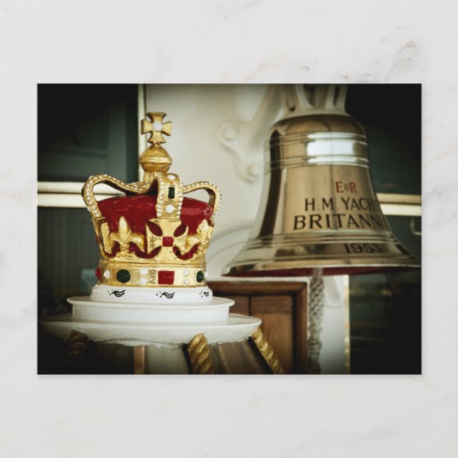 Royal Yacht Britannia Postkarte (Vorderseite)