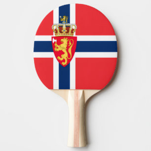 Royaume de Norvège Raquette de Ping Pong !