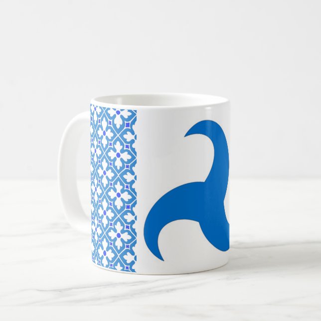 Royaume de Trimaris Populace Badge Café Mug (Devant gauche)