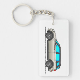 Royaume-Uni Londres Thème Classic Voiture Keyring
