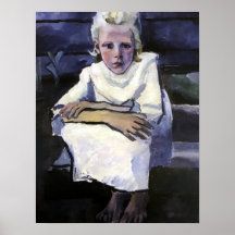 Rozanova - Portrait eines Mädchens 1911