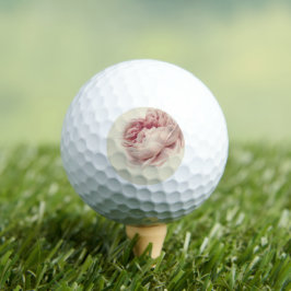 Roze Roos (1792) - Zeitlose Vintage botanische Kun Golfball