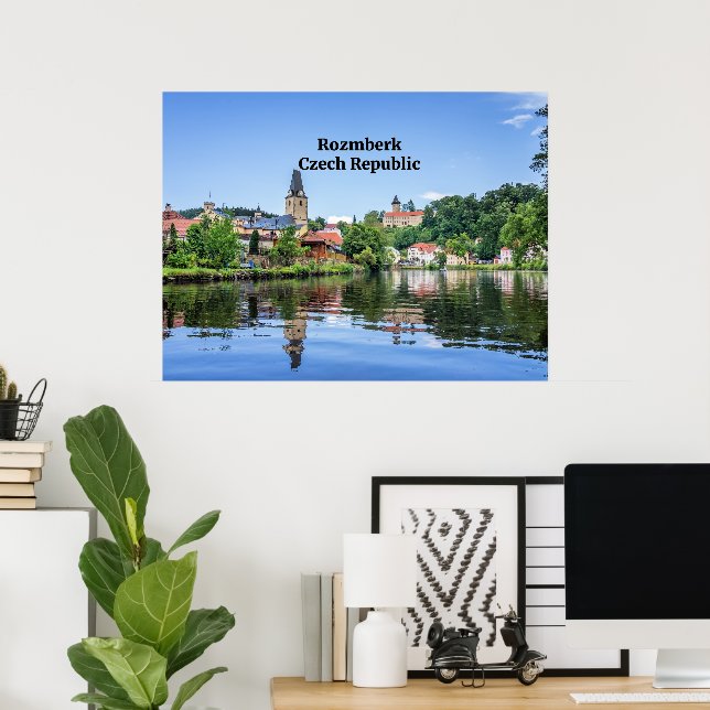 Rozmberk, Tschechische Republik, Poster (Heimbüro)