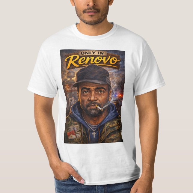 RP Weißes T-Shirt (Vorderseite)