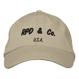 RPD & Co Bestickte Kappe