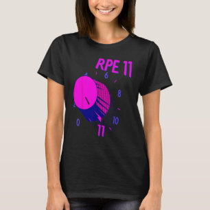 RPE 11 Fitness-Fitnessstudio für die Schwerarbeit T-Shirt
