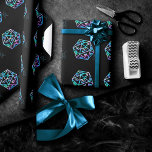 RPG Crit AF | Holo Retro PnP Tabletop Gamer Dice Geschenkpapier<br><div class="desc">CRIT, AF! It's game on so choose your weapon and roll initiative with novelty geek chic gamer wrapping papers are also ideal for ephemera diy furniture decoupage, or home decor do-it-yourself projects. Perfect for any old school tabletop RPG pen/pencil and paper (PnP) fantasy role player featuring a 20-sided dnd polyhedral...</div>