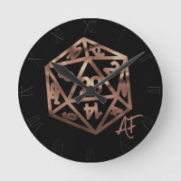 RPG Crit AF | Kupfer Fantasy Tabletop Gamer Dice