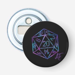 RPG Crit AF   Nebula Fantasy Tabletop Gamer Dice Flaschenöffner