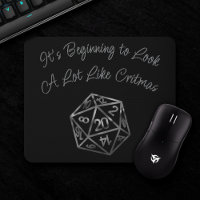 RPG Critmas | Silver Fantasy Tabletop Gamer Dice