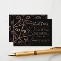 RPG Dice | Details zum Kupfer Fantasy Tabletop Gam