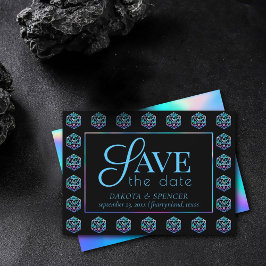 RPG Dice | Holo Old School Tabletop PnP Roleplayer Save The Date