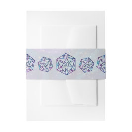 RPG Dice | Nebula Fantasy Retro Tabletop PnP Gamer Einladungsbanderole