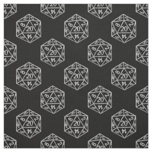 RPG Dice   Retro Old School Tabletop Roleplayer Stoff