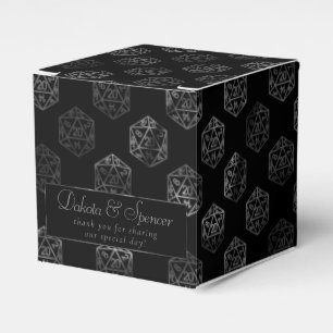 RPG Dice Retro Tabletop Player Vielen Dank Geschenkschachtel