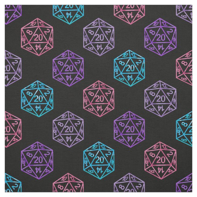 RPG Dice | Rolleplayer Stoff (Muster)