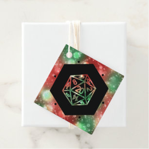 RPG Dice XMAS Fantasy Tabletop Gamer Custom Geschenkanhänger