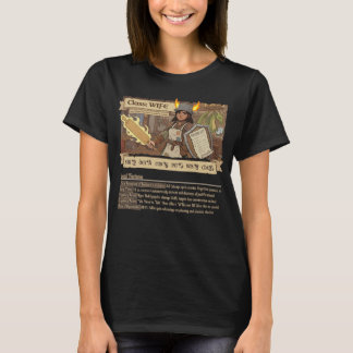 RPG-Familie - Klassen-Ehefrau mit STATS - Stil CA T-Shirt