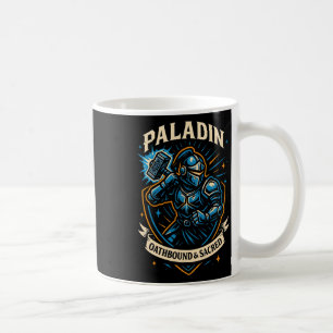 Rpg Gamer Paladin D20 Würfel Nerdy Geek Männer Fra Kaffeetasse