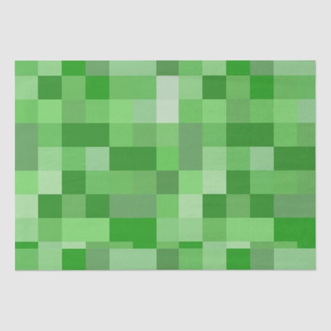 RPG-Gamer-Pixelmuster Seidenpapier (Vorderseite)