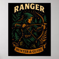 Rpg Gamer Ranger D20 Dice Nerdy Geek Men Women Kin