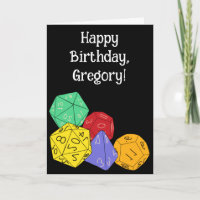 RPG Gaming Dice, Board, Fantasy Games Personalisie