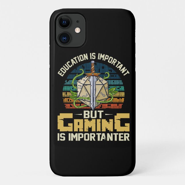 rpg Gaming ist wichtig Case-Mate iPhone Hülle (Rückseite)