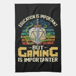 RPG-Gaming ist wichtiger Geschirrtuch