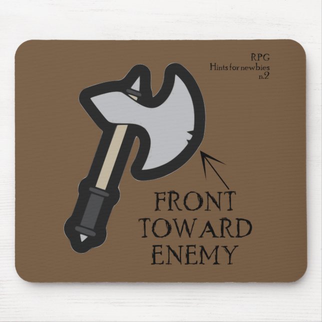 RPG Hint Mousepad (Vorne)