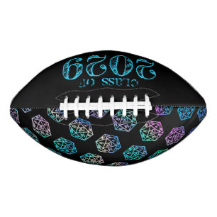RPG-Jahr Holo Fantasy Tabletop Retro Gamer Dice Football