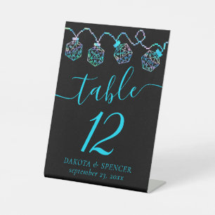RPG-Leuchten Holo Fantasy Tabletop PnP Gamer Dic Sockelschild