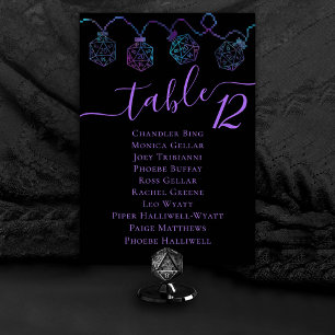 RPG-Leuchten Nebula Fantasy Tabletop Tischnummer
