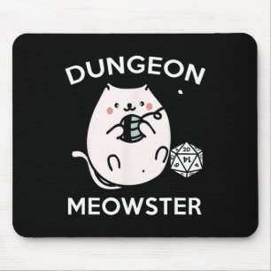 Rpg-Spieler-Katzen-Nebenquestorium-Lustiger-Nerd-D Mousepad