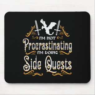 RPG-Spieler nicht prokrastinierend Nebenquest lust Mousepad