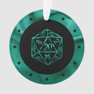RPG Wird Purple Fantasy Tabletten Gamer Custom Ornament