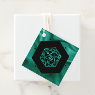 RPG Würfel Emerald Fantasy Tabletop Gamer Benutz Geschenkanhänger