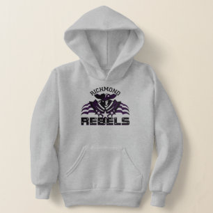RR 03 Black Rebel Logo Enfants Gris