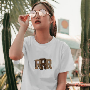 RRR "RISE ROAR REVOLT" RAM UND SEETA COUPLE T-Shirt