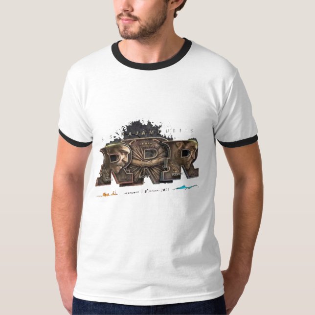 RRR & S.S. Rajamouli entwickelt T-Shirt (Vorderseite)