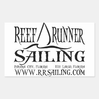 RRS-Aufkleber mit Website Rechteckiger Aufkleber