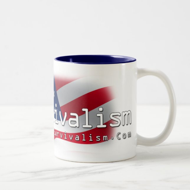 RS Patriot-Tasse Zweifarbige Tasse (Rechts)