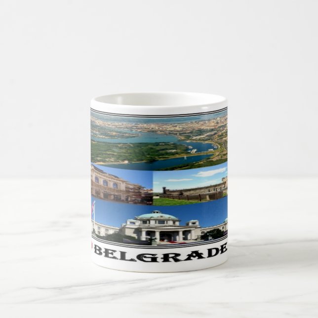 RS Serbien - Belgrad - Kaffeetasse (Mittel)