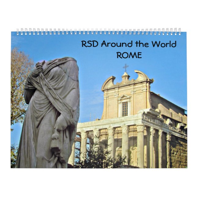 RSD auf der ganzen Welt | Rom-Kalender Kalender (Titelbild)