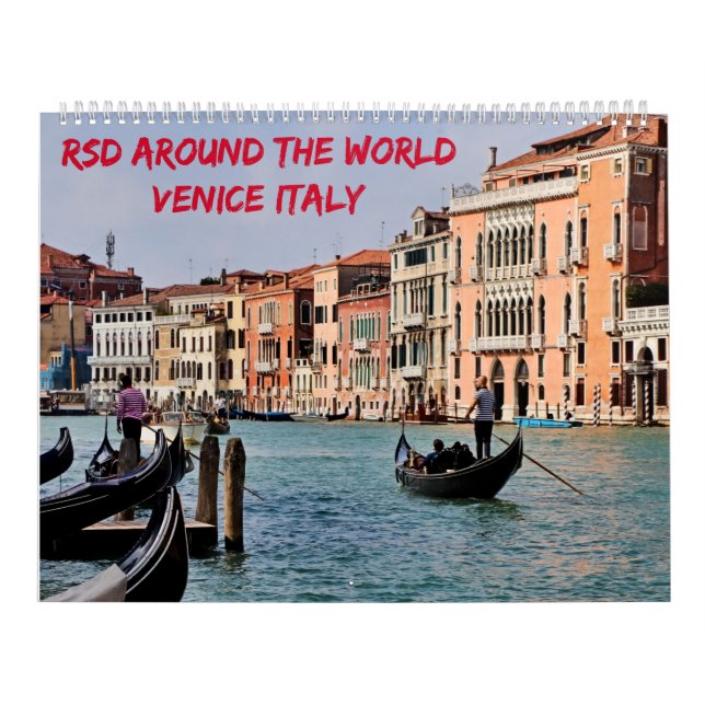 RSD auf der ganzen Welt | Venedig Italien Kalender (Titelbild)