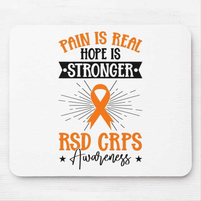 Rsd Crps Awareness 1 Mousepad (Vorne)