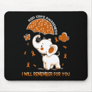 Rsd Crps Awareness Elephant 1 Mousepad